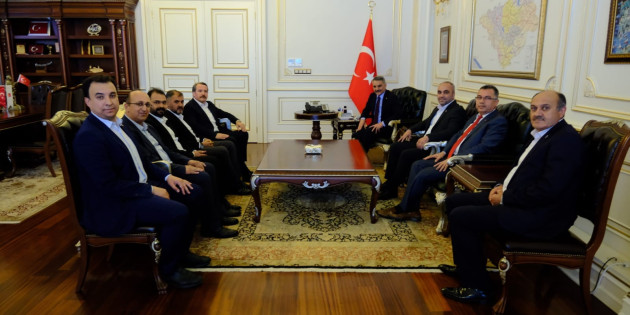 Genel Başkan Yalçın’dan Vali Özkan’a ziyaret