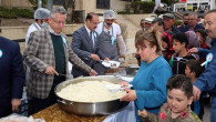 Yozgat’ta vatandaşlara vakıf yemeği dağıtıldı