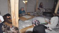 Yozgatlı ev hanımları kışlık yufka ekmeği  yapımına başladı