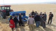 Yozgat’ın 4 köyünde toprak işlemsiz ekim yapıldı