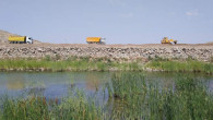 Kuyumlu göleti 3 Bin dekar tarım alanını sulayacak