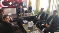 AK Parti Merkez İlçe Teşkilatı kurum ziyaretlerini sürdürüyor