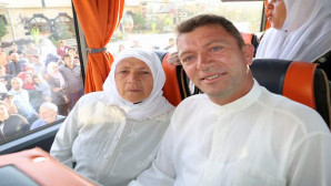 Hac yolculuğu için Yozgat’tan ilk kafile dualarla uğurlandı
