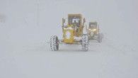 Yozgat’ta kar yağışı nedeniyle 339 köy yolu ulaşıma kapandı