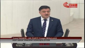 Milletvekili Başer, Yozgat halkının kandilini kutladı