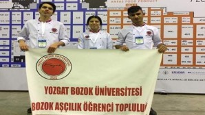 Bozok Üniversitesi Aşçılık Programı öğrencilerinden büyük  başarı