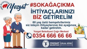 Yozgat Belediyesinden 60 yaş üzeri vatandaşlara özel hizmet