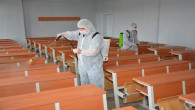 Okullar YKS öncesi dezenfekte edildi