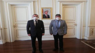 Başkan Erkekli ve yönetiminden Vali Polat’a ziyaret