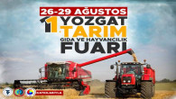 Yozgat 11.Tarım Gıda ve Hayvancılık Fuarı yarın açılıyor