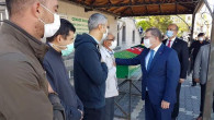 Vali Polat, Şehit babası Şahin’in cenazesine katıldı