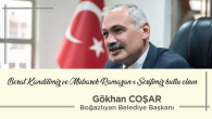 Boğazlıyan Belediye Başkanı Coşar’dan Kandil mesajı