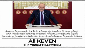 Milletvekili Ali Keven Yozgat halkının bayramını kutladı