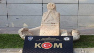 Tarihi mezar taşını çalan hırsızlar yakalandı