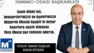 Yozgat SMMMO Başkanı Harun Evcimen’den kandil mesajı