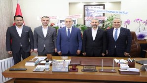 Rektör Karadağ’dan TSO Başkanı Alakoç’a ziyaret