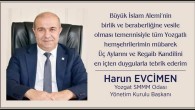 Yozgat SMMMO Başkanı Evcimen’den kandil mesajı