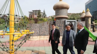 Başkan Arslan, tesisleri yerinde inceledi