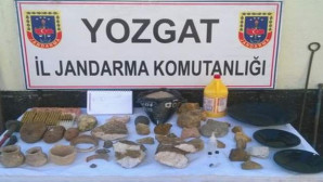 Yozgat Jandarma’dan tarihi eser operasyonu 6 gözaltı