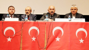 MHP’liler Anayasa değişikliği bilgilendirme toplantısı yaptı