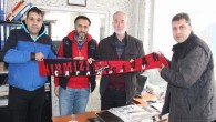 Çapanoğlu Taraftarlar Derneğinden Yeniufuk Gazetesine ziyaret