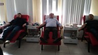 AK Parti Yozgat Merkez İlçe Başkanı Nazlı ve Yönetiminden Kızılay’a kan bağışı