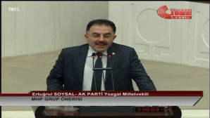 Milletvekili Soysal: Basın çalışanlarımızı takdir etmemek mümkün değildir