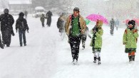 Kar yağışı sebebiyle Çayıralan ilçesinde okullar tatil edildi