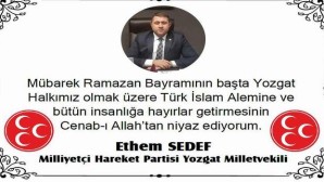 Milletvekili Sedef, Yozgat halkının Ramazan Bayramını kutladı