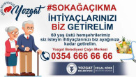 Yozgat Belediyesinden 60 yaş üzeri vatandaşlara özel hizmet