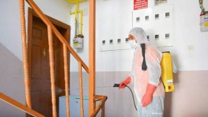 Sorgun Belediyesi, ilçede dezenfekte çalışmalarını sürdürüyor