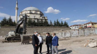 Çapanoğlu Büyük Cami etrafında çalışmalar başladı
