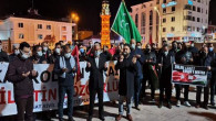 Yozgat’ta STK’lar İsrail’i protesto etti
