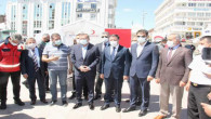 Yozgat’ta bürokratlardan aşı kampanyasına destek