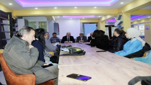İYC Başkanı Nurdoğan, gazetecilerle bir araya geldi