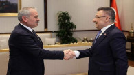 Başkan Coşar’dan Cumhurbaşkanı Yardımcısı Oktay’a ziyaret