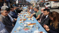 Yozgat protokolü vatandaşlarla kahvaltıda bir araya geldi