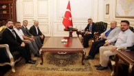 Başkan Alakoç ve yönetiminden Vali Özkan’a ziyaret