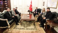 Başkan Taştan ve yönetiminden Vali Özkan’a ziyaret