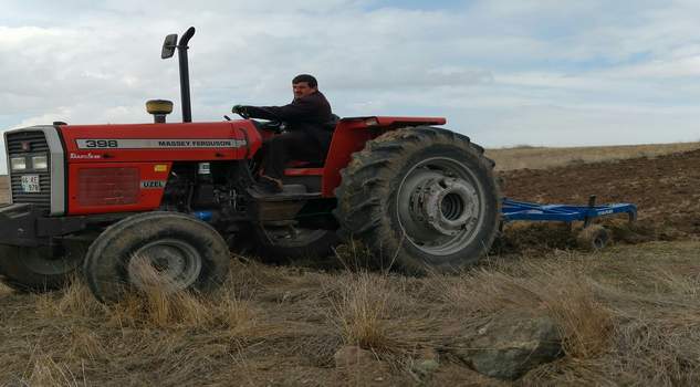 Yozgat çiftçisi aspir ekimi için hazırlıklara başladı