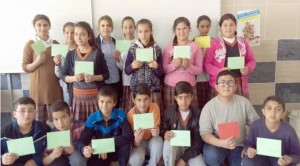 Nusaybin’deki asker ve polise  öğrencilerden moral mektubu