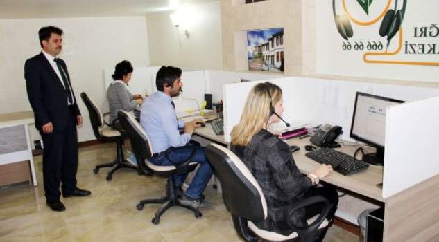 Yozgat Belediyesi Çağrı Merkezini hizmete soktu