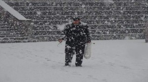 Yozgat’ta sabah başlayan kar kenti beyaza bürüdü