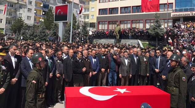 Şehit Astsubay Babacan, dualarla son yolculuğuna uğurlandı