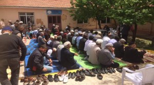 Yerköylü çiftçiler yağmur duasına çıktı