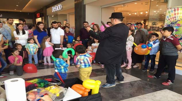 Uçan Balon Kreş minikleri yeteneklerini sergiledi