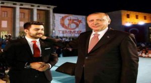 Yozgat’tan gönderilen Türk Bayrağı Cumhurbaşkanı Erdoğan’a teslim edildi