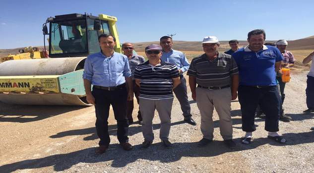 Yerköy’de grup köy yolu asfaltlama çalışmalarına başlandı