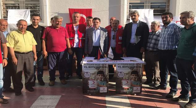 Milletvekili Başer’den Kızılay’a kurban bağışı