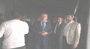 Başkan Arslan, Abide İş Hanında incelemelerde bulundu